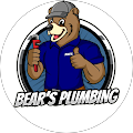 Bear's Plumbing company logo design